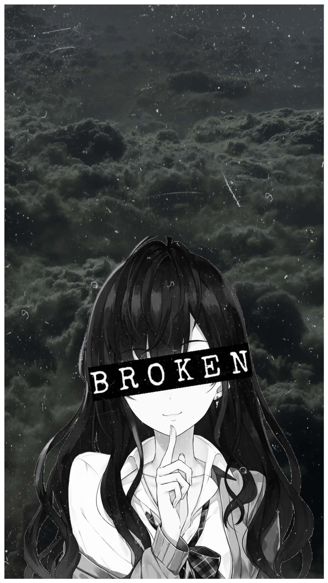 Sad Anime Girl Wallpaper