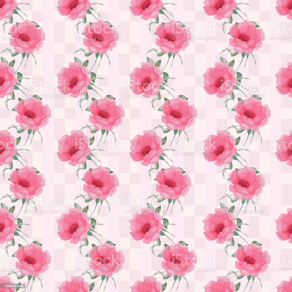 Seamless Abstract Background Pattern Pink Wallpaper Vector Illustration  High-Res Vector Graphic - Getty Images
