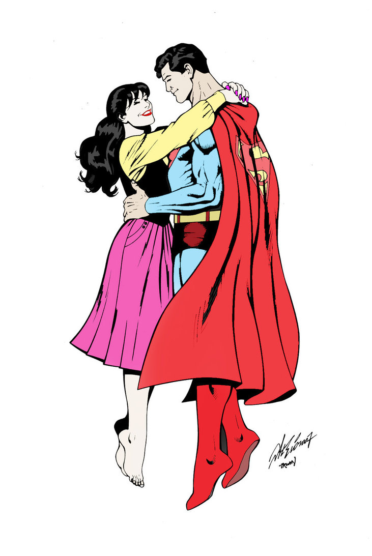 Superman And Lois Lane Earth By Daxamite