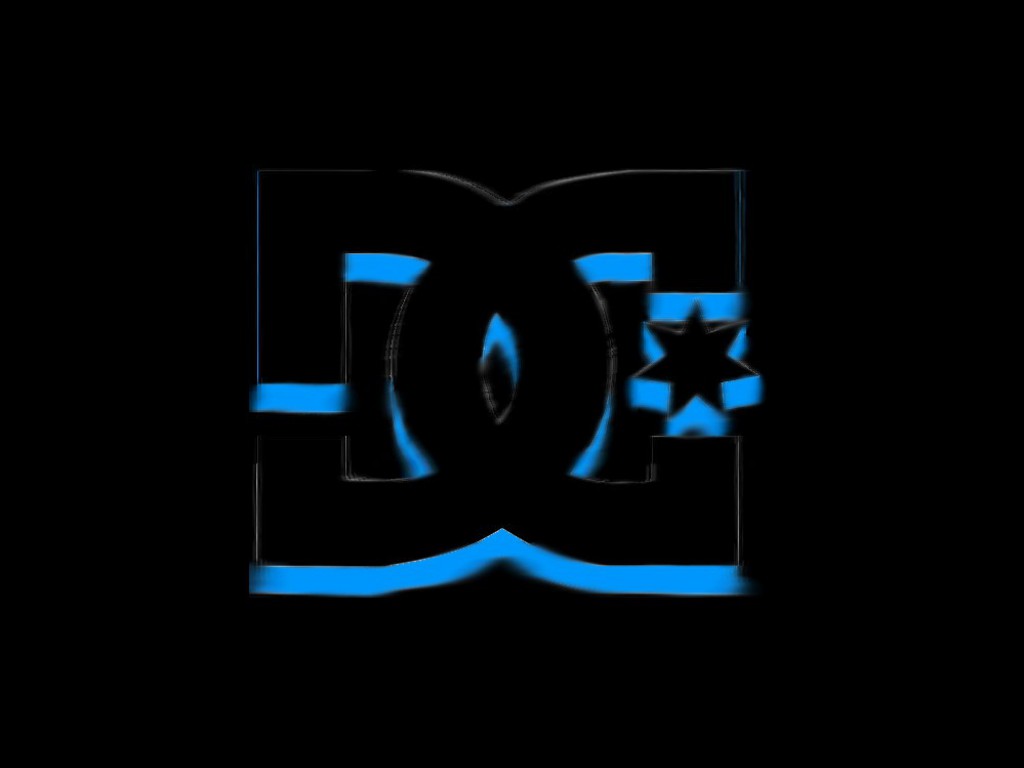 Dc Shoes Black And Blue Logo In Wallpaper HD Desktop