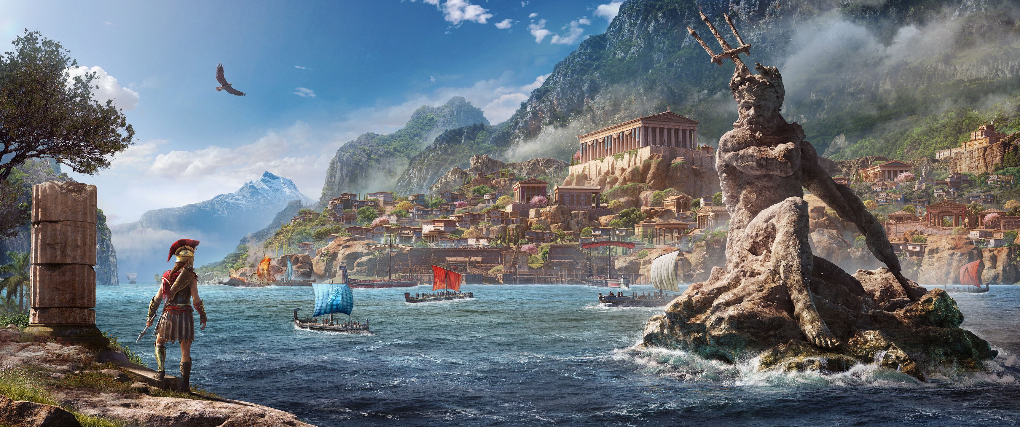 video games Video Game Art Assassins Creed Odyssey Greece