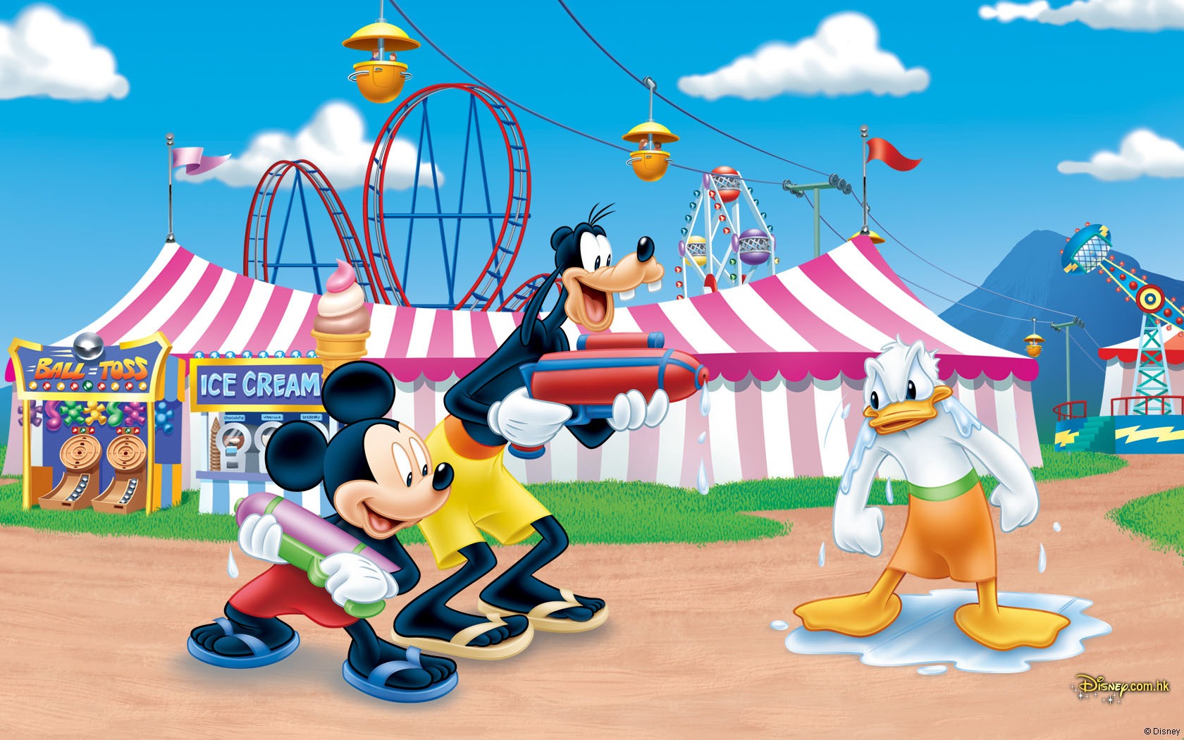 Wallpaper HD Disney Cartoon Mickey Desktop