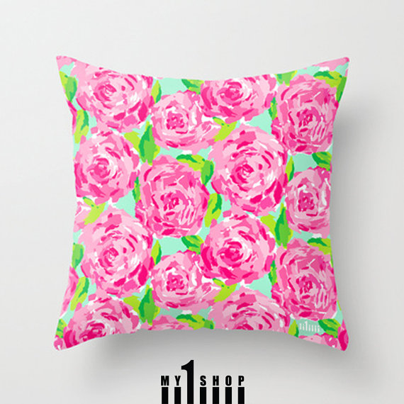 My Shop Has Lilly Pulitzer Pillows In A Lot Of Different Prints I