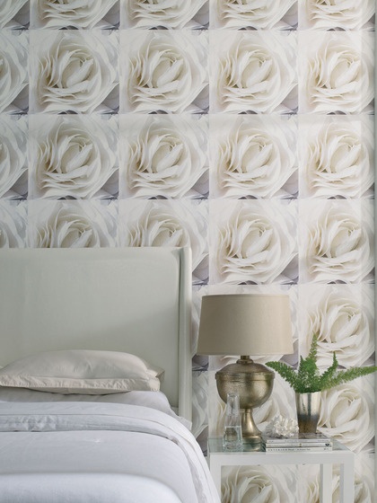 Candice Olson Shimmering Details Bloom Wallpaper By York Wallcoverings