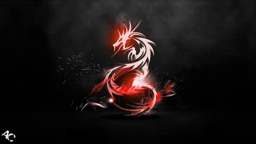 Red Dragon Wallpapers   Red and black wallpaper