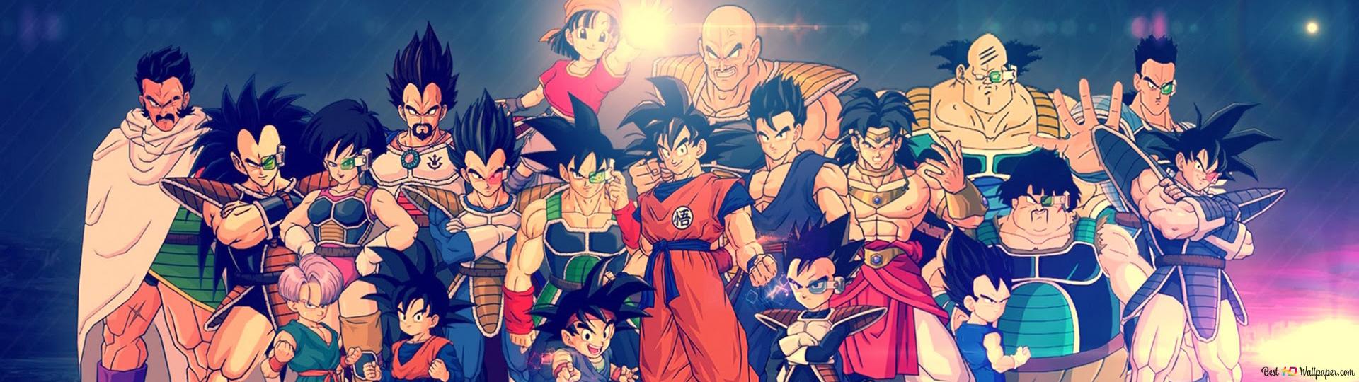 Dragon Ball Z Characters HD Wallpaper