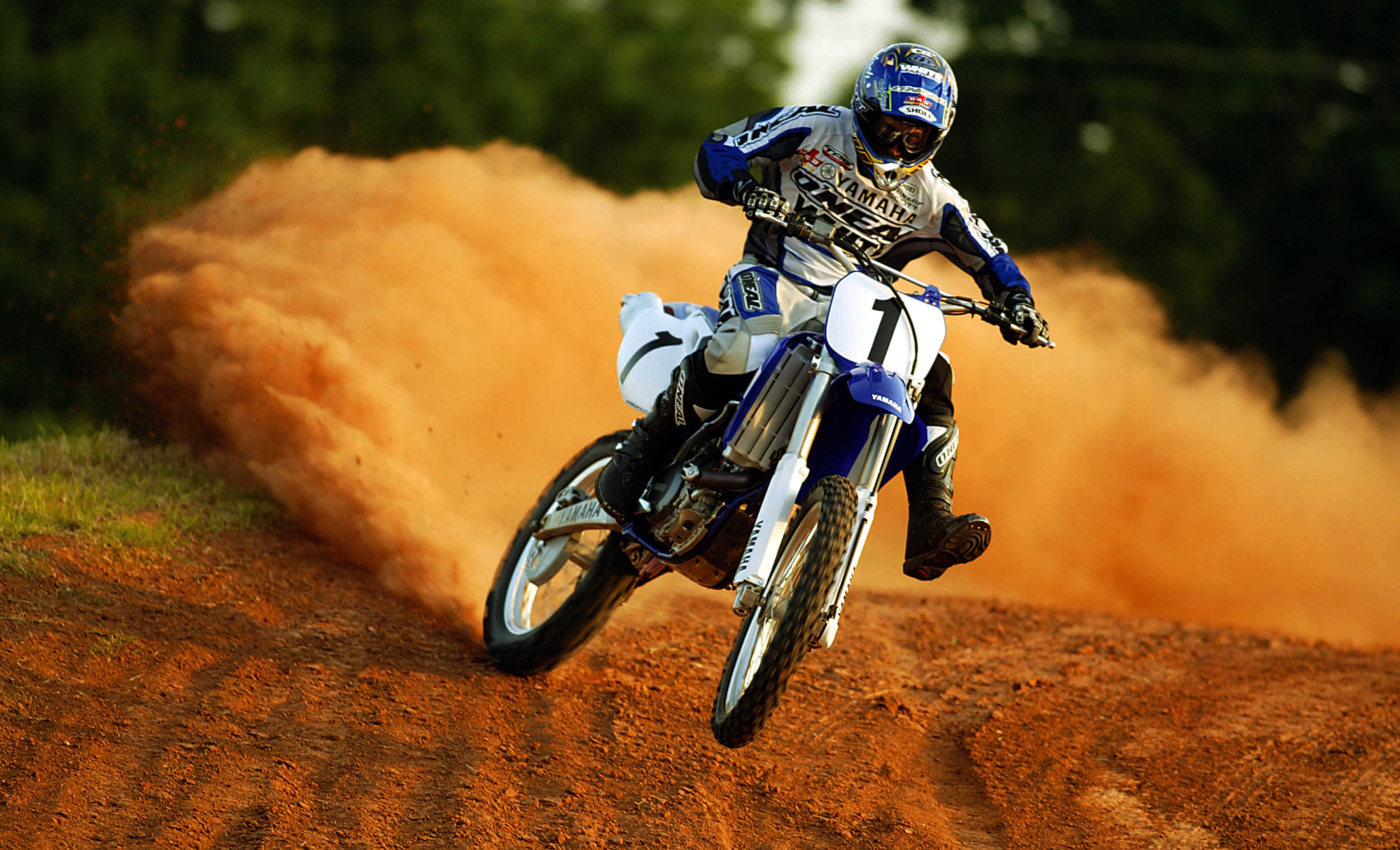 Dirt Motocross Yamaha Bike Race Wallpaper HD