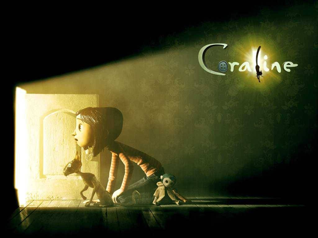 3d Movie Poster Coraline Wallpaper Animated Movies