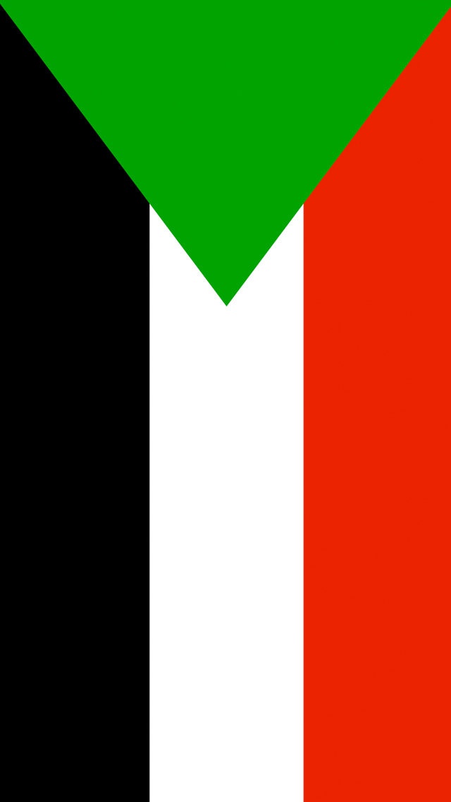 Sudan Flag iPhone Wallpaper HD