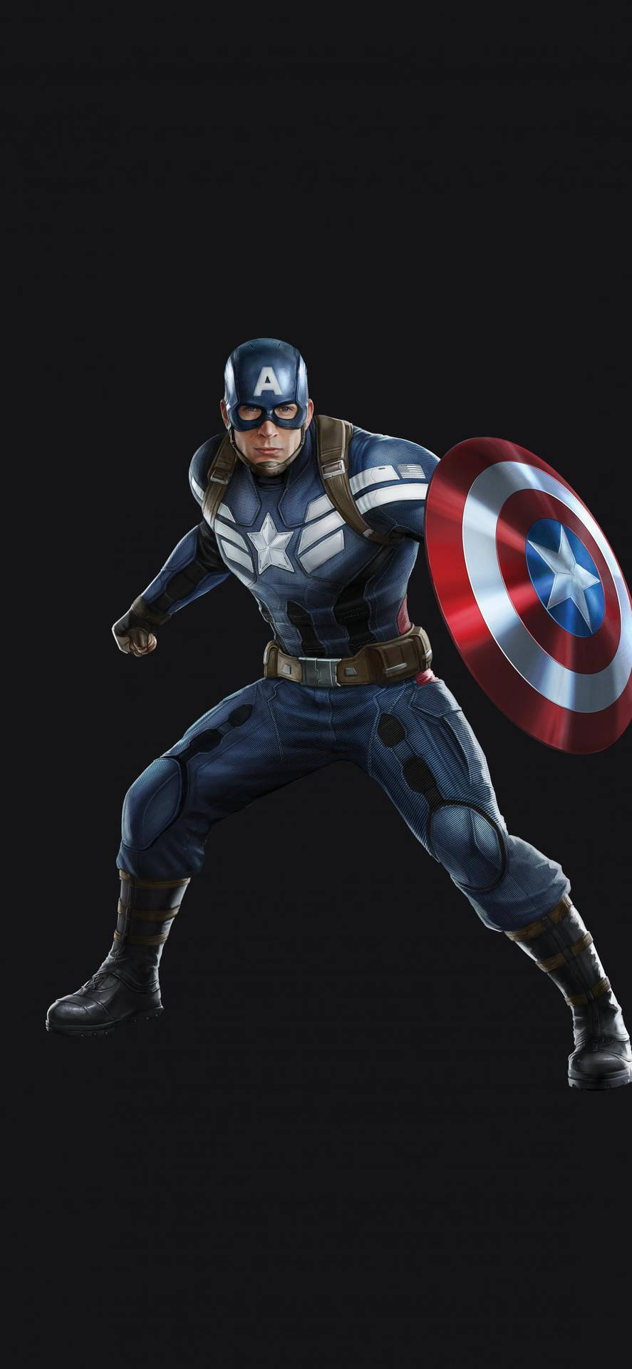 Captain America Comic iPhone Wallpaper