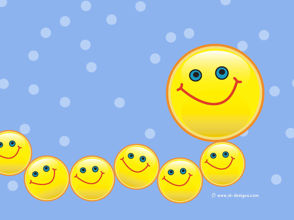 Smiley Wallpaper   KEEP SMILING Wallpaper 7751276 1024x768