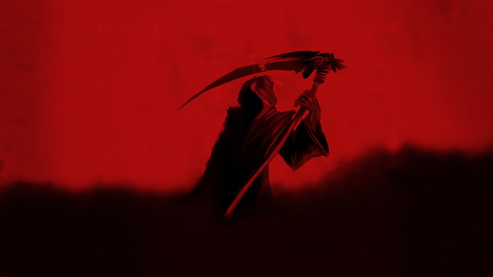 Death Red Reaper Wallpaper