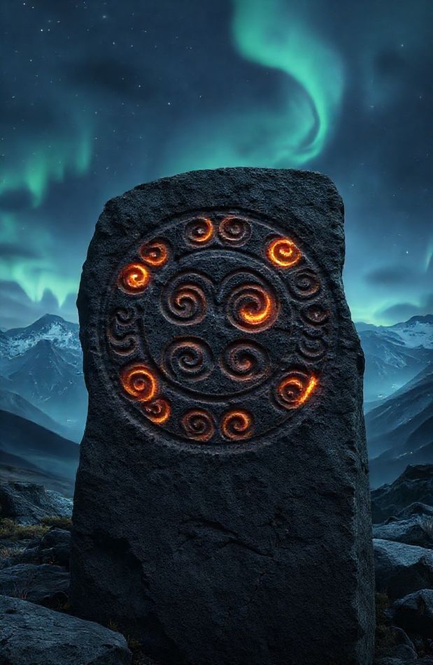 Viking Rune Wallpaper