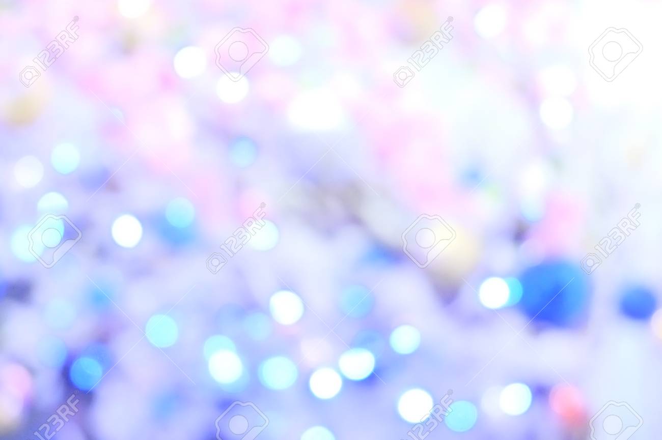 White Pink Blur Bokah Lights Abstract Texture Christmas Wallpaper