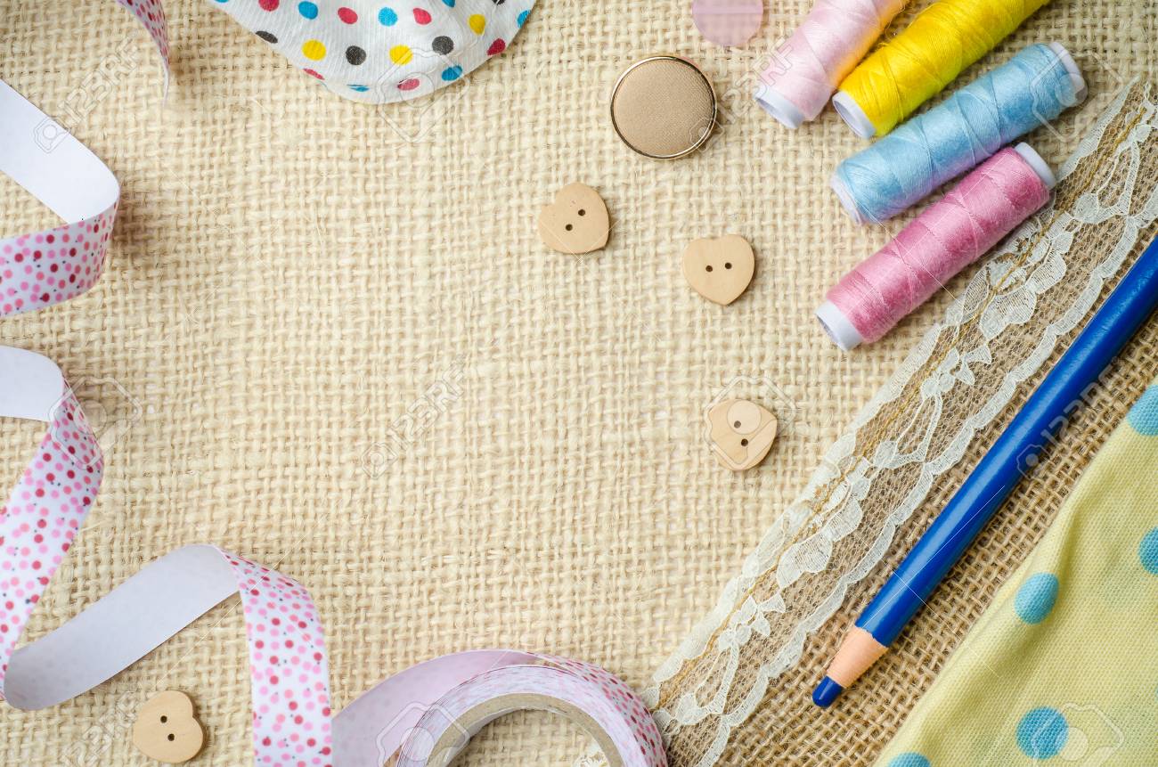 free download handmade craft materials on burlap sack background stock photo 1300x861 for your desktop mobile tablet explore 31 crafts backgrounds crafts wallpaper wallpaper crafts pinterest wallpaper crafts wallpapersafari