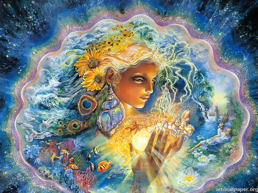 Fantasy Art Painting Josephine Wall For Your Wallpaper