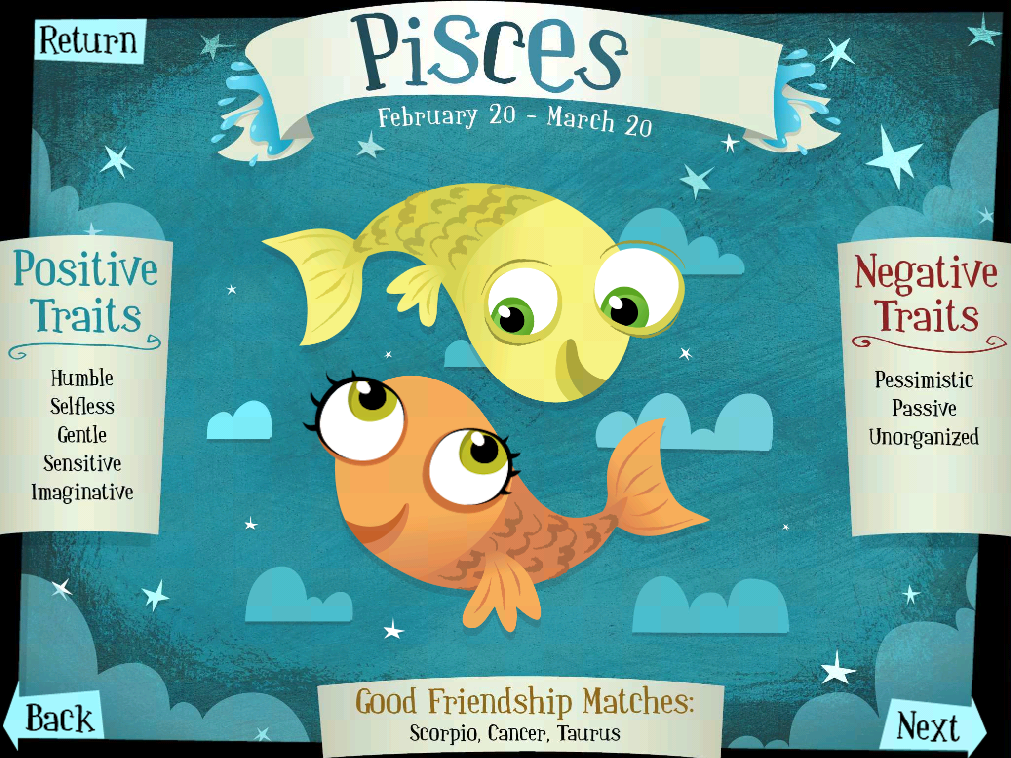 Pisces A Children S Picture Wallpaper And Image