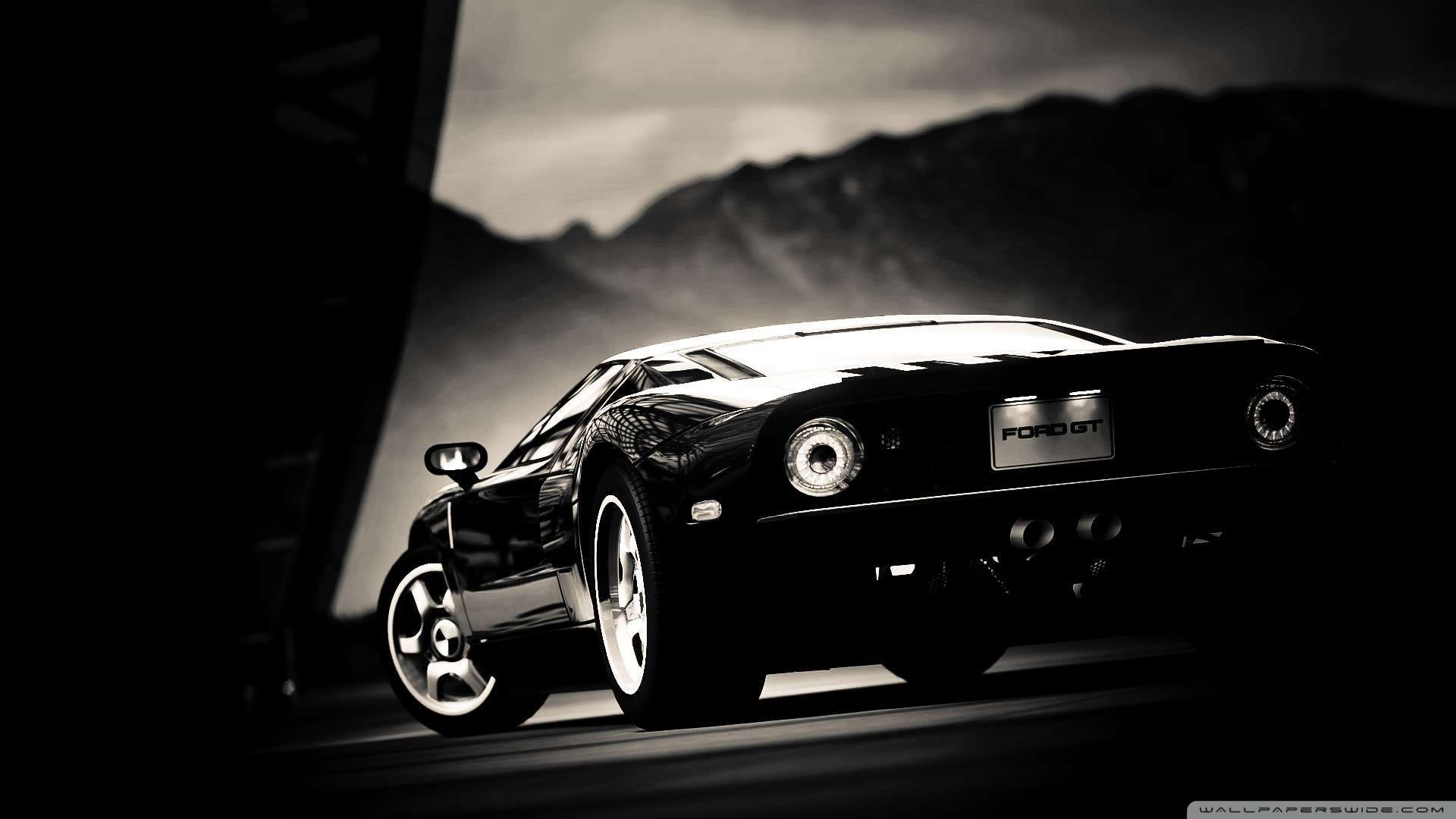 Wallpaper Ford Gt Black 1080p HD Upload At February