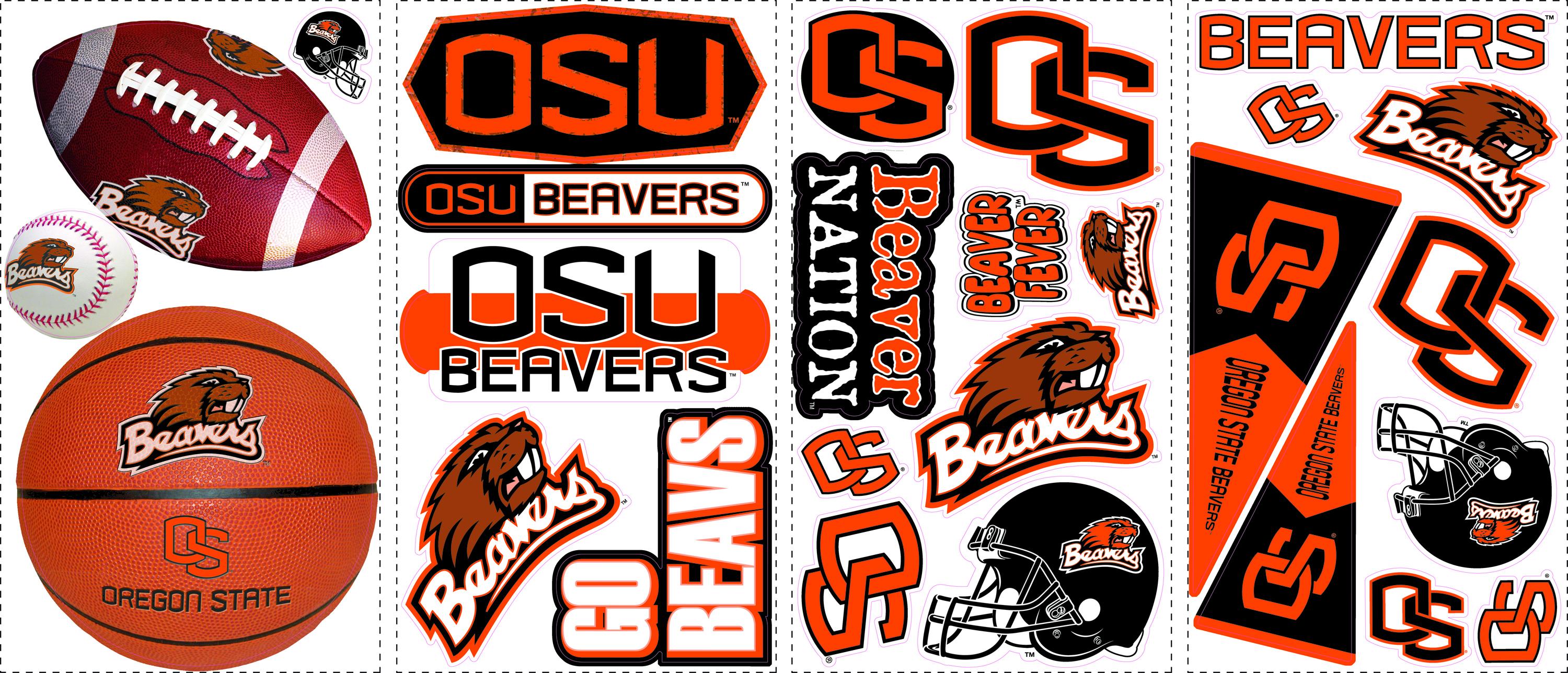 York Wallcovering Oregon State Beavers Wall Decals Search Results