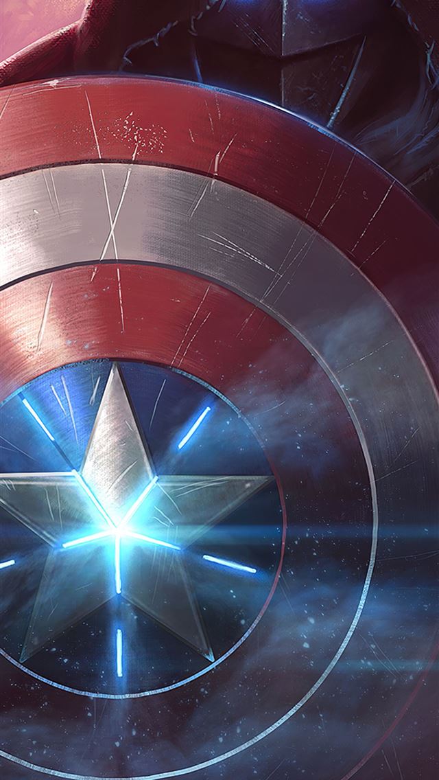 Captain America Shield Wallpaper iPhone