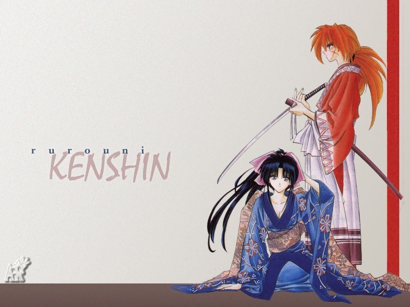 Kenshin Kaori Rurouni Wallpaper