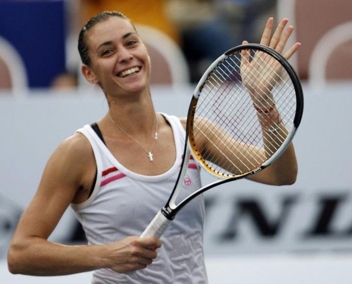 Flavia Pennetta Profile Wallpaper