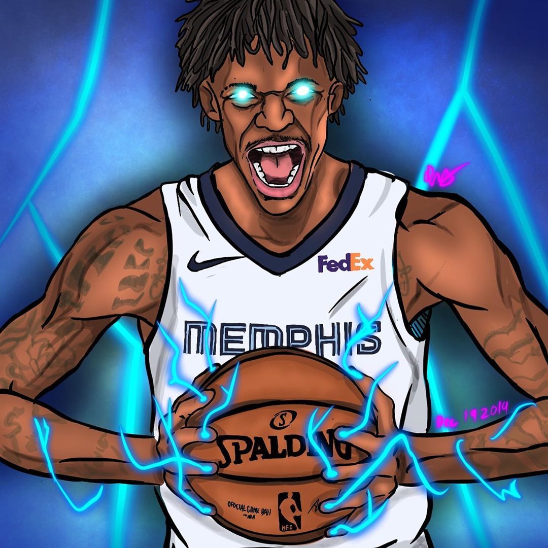 Drawing ja morant