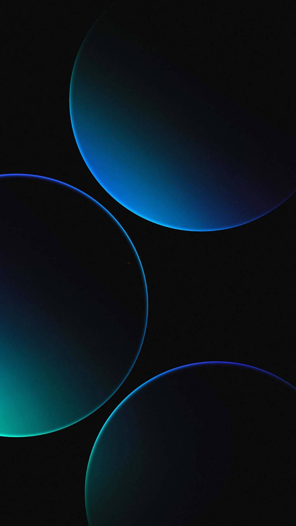 Black And Blue iPhone Wallpaper