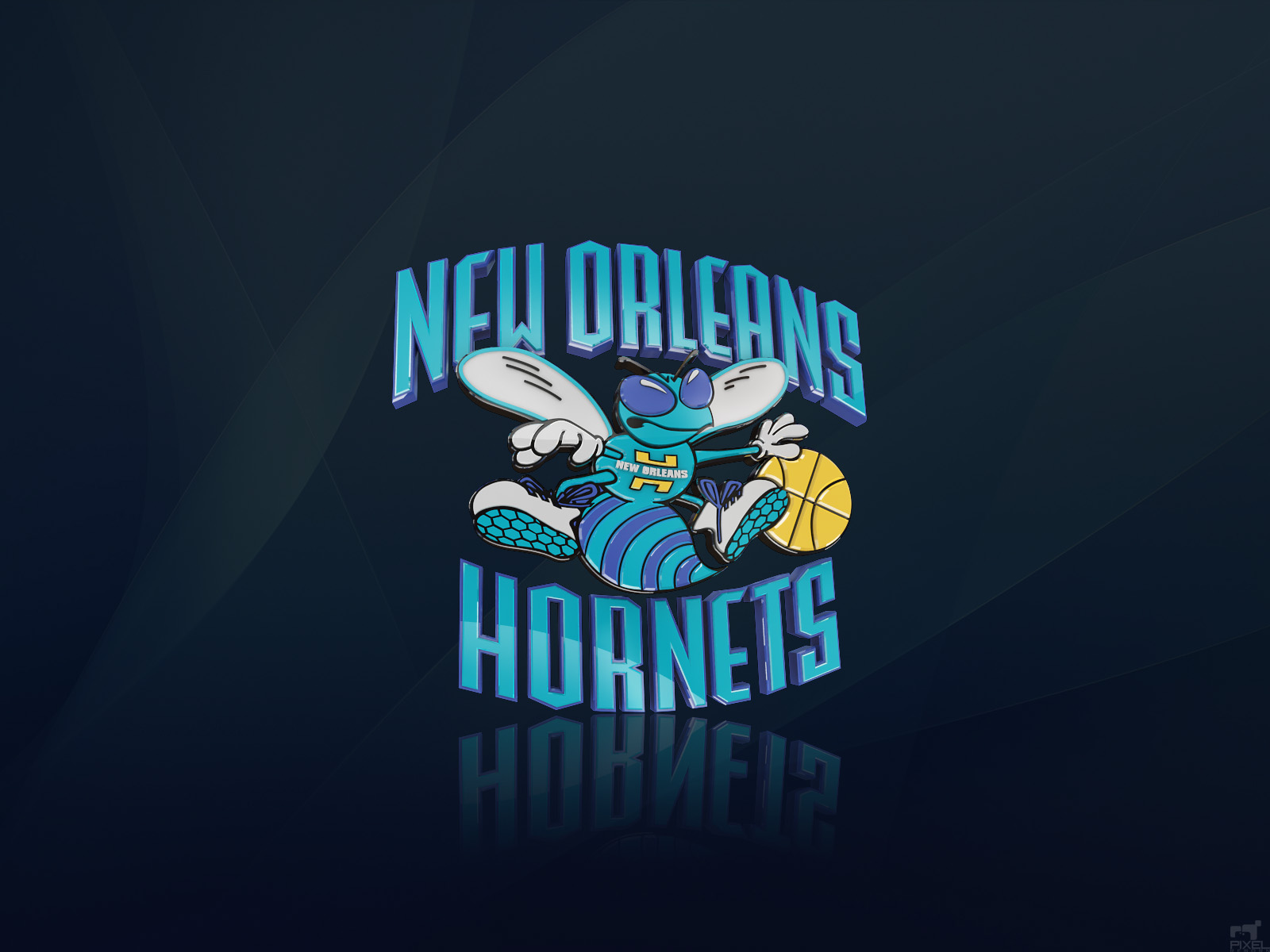Nba New Orleans Hors Logo