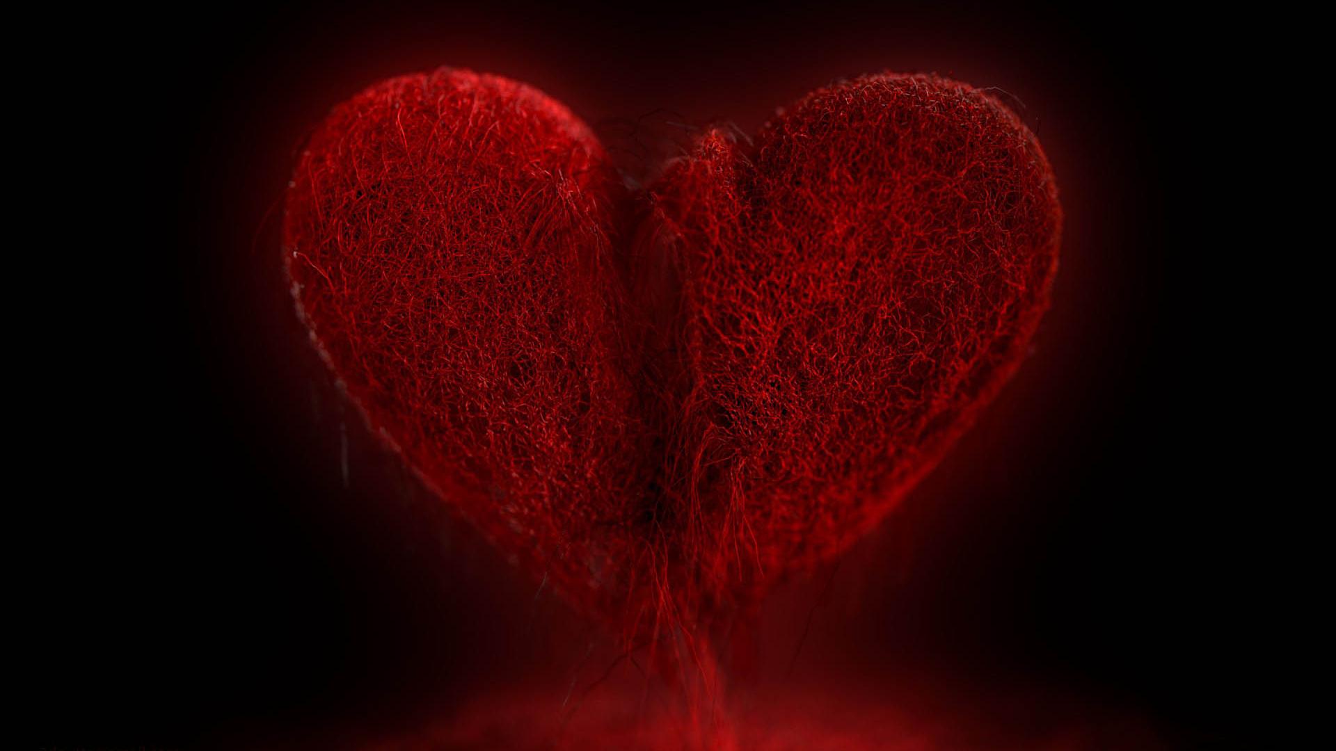 Broken Heart Love Art HD Wallpaper of Love   hdwallpaper2013com