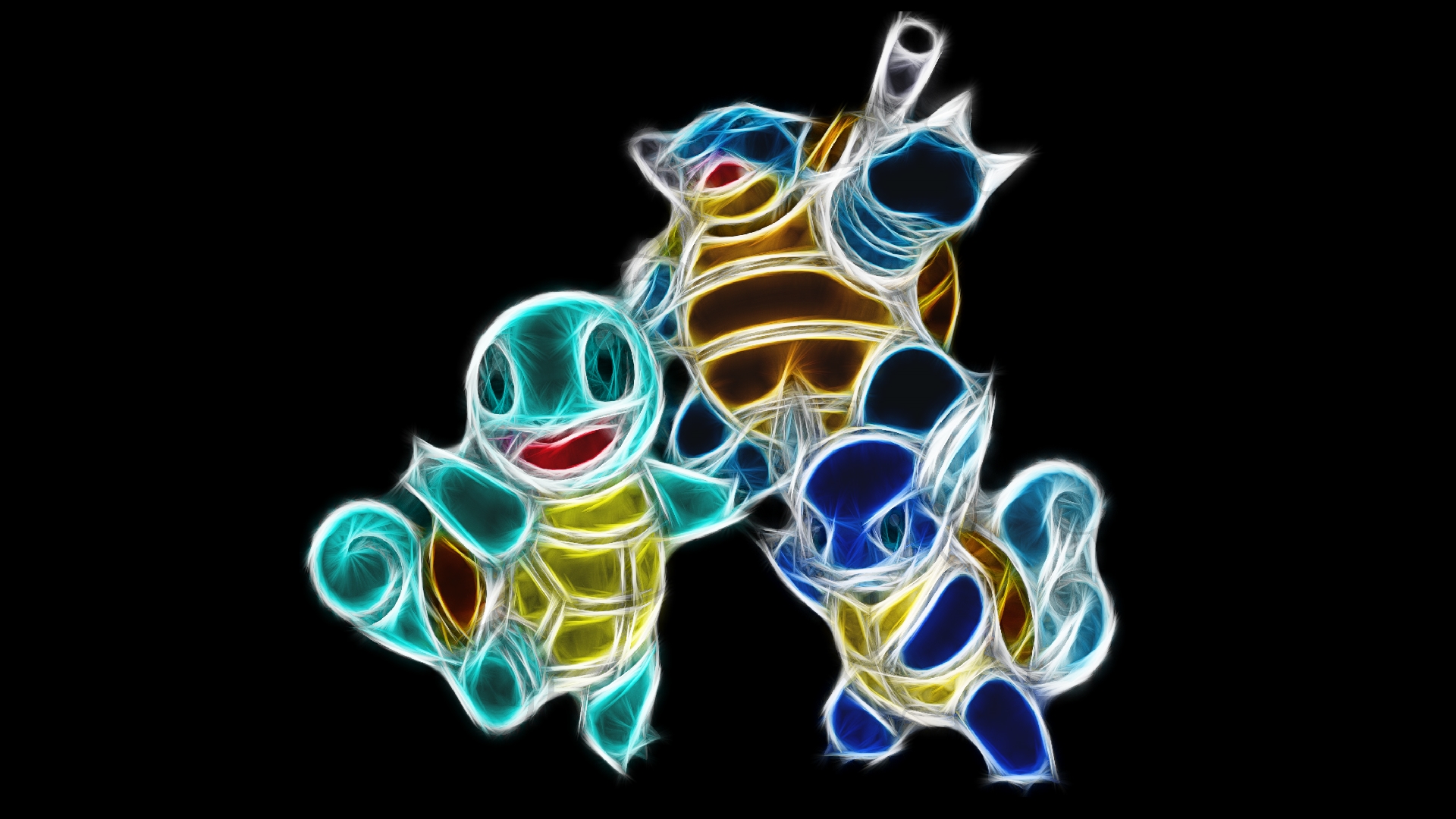 Squirtle Family By Theblacksavior