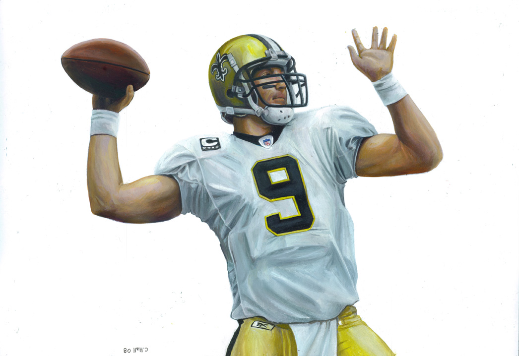 Drew Brees By Icarus126 X