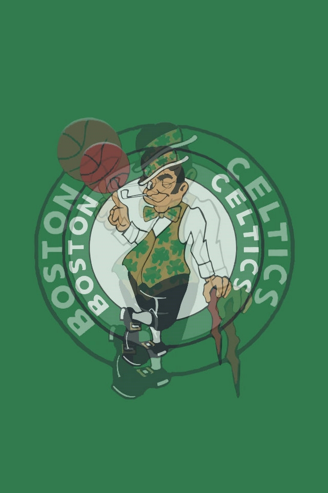 Boston Celtics Logo iPhone Ipod Touch Android Wallpaper
