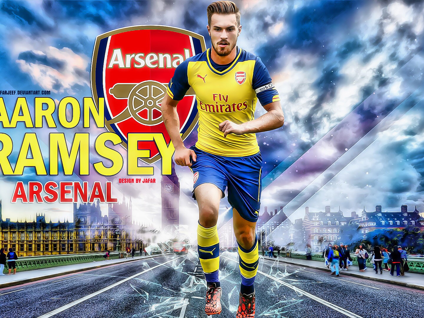 Aaron Ramsey Arsenal Fc Wallpaper