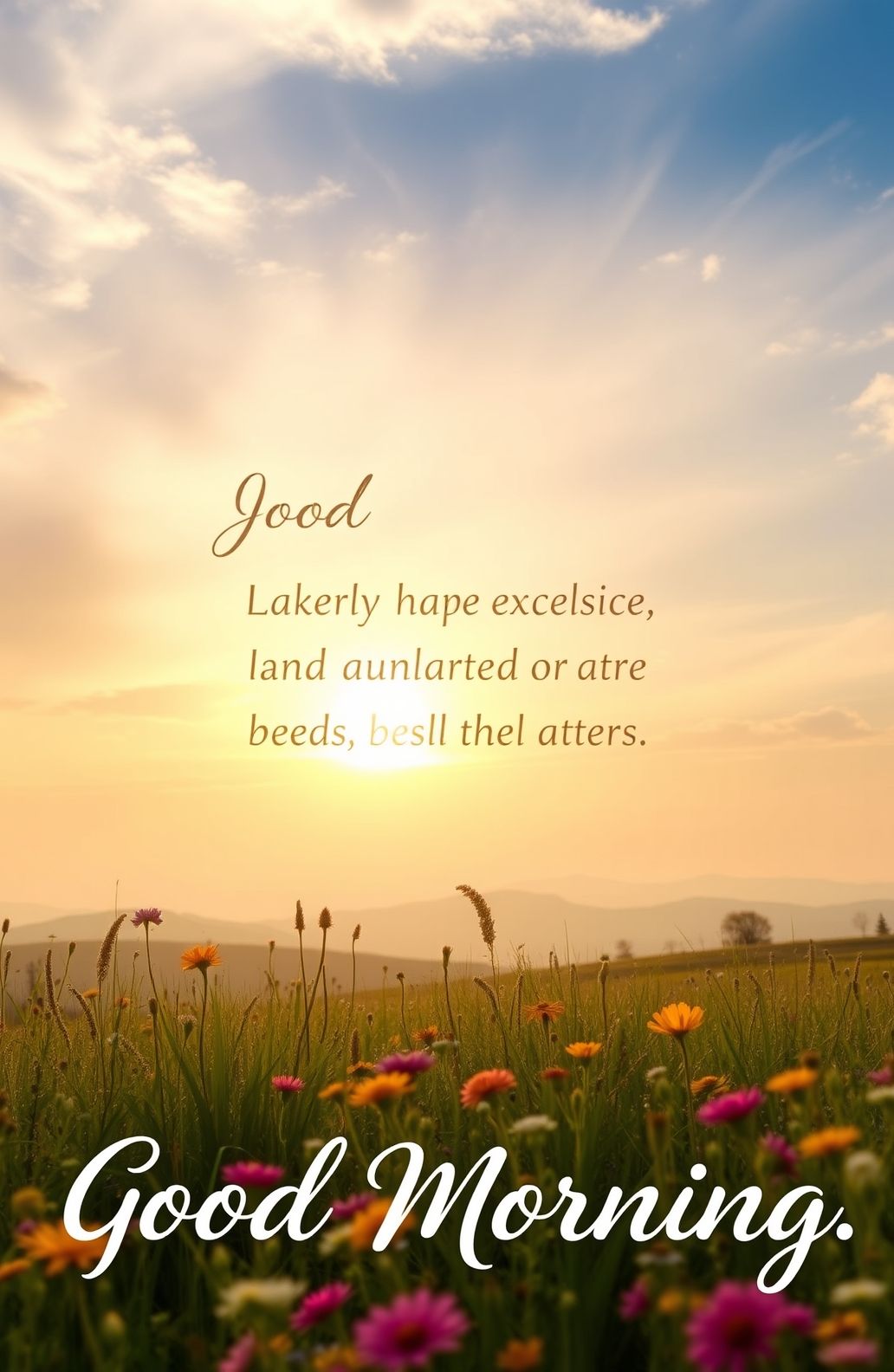 New Good Morning Wallpaper