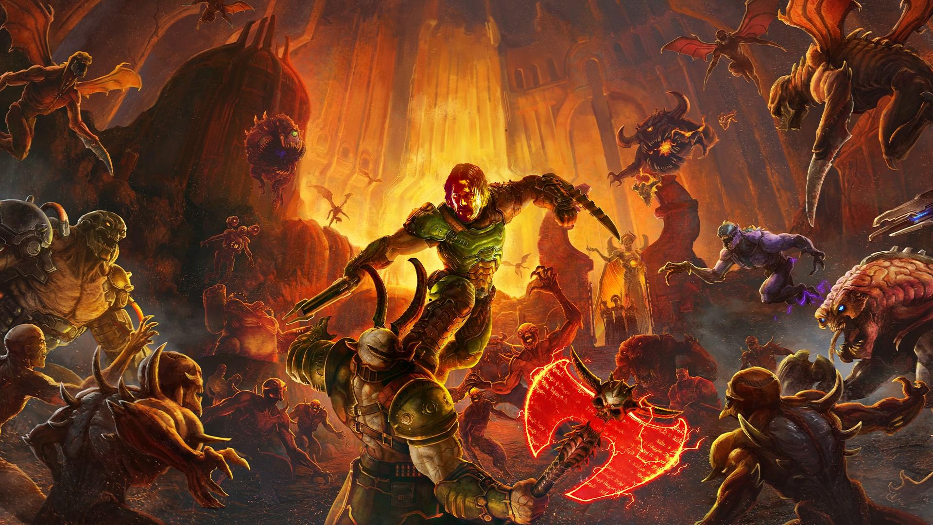 John Wick Is The Doom Slayer Wallpaper