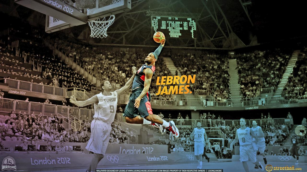 Basketball Wallpaper Lebron James Dunk On Jason Terry