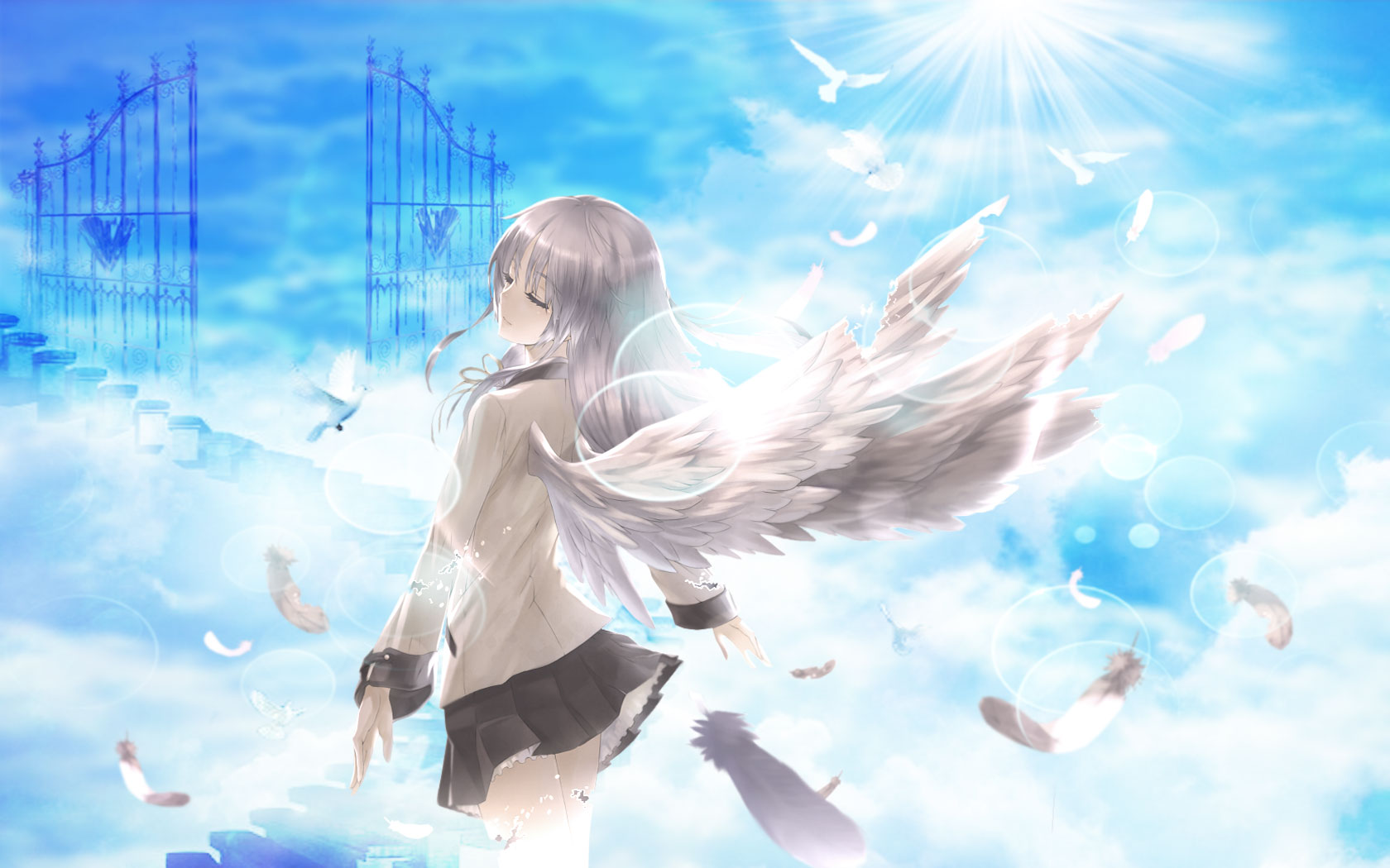 Angel Beats Puter Wallpaper Desktop Background Id