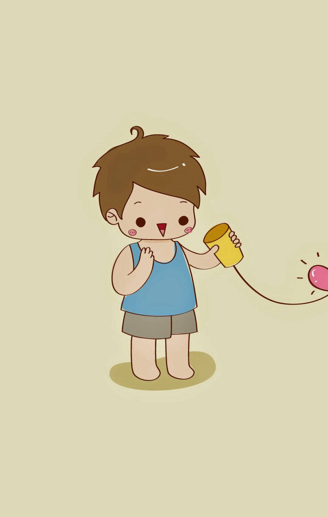 Cute Couple Matching Wallpaper