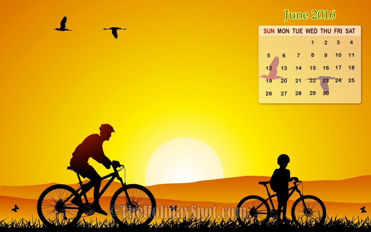 Calendar Wallpaper June