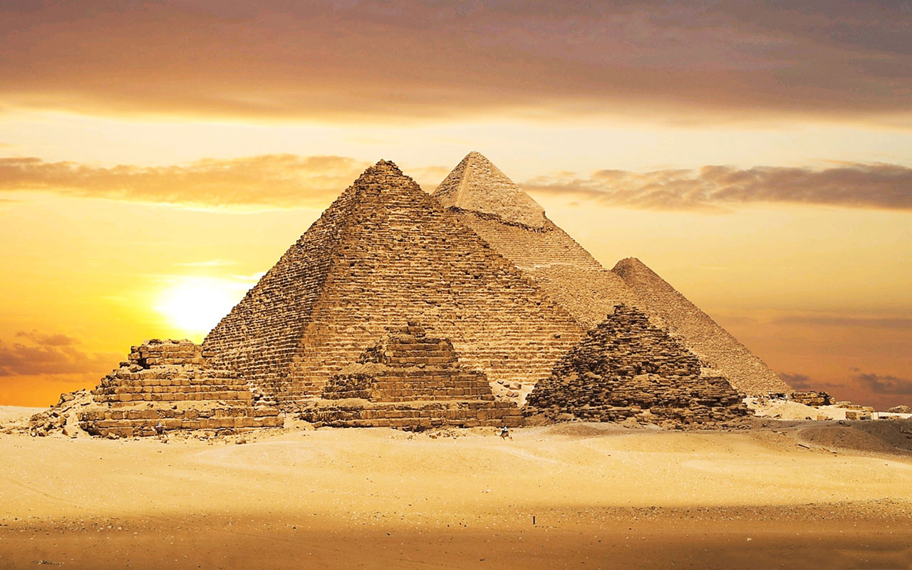 Landscape Wallpaper Pyramid Of The Country Egypt Charming
