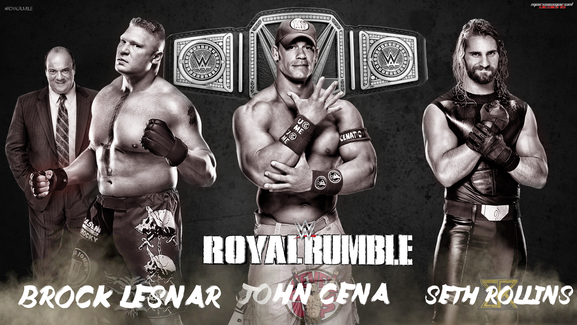 Royal Rumble Triple Threat Wwe Title Match By