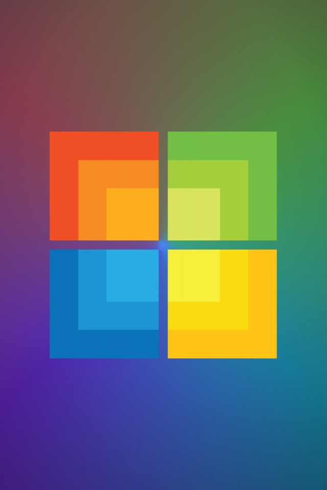 640x960 Microsoft Windows 8 Metro Logo Iphone 4 wallpaper