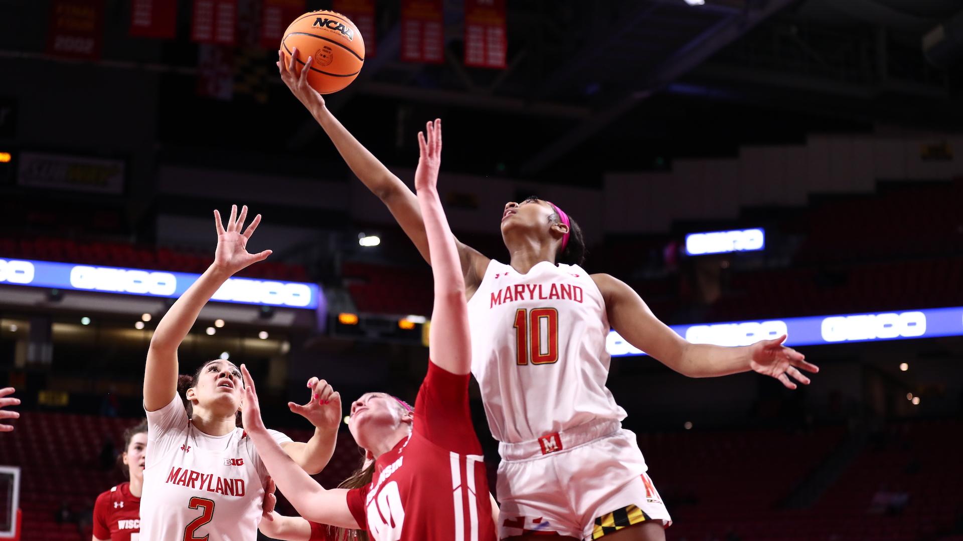No Terps Blow Out Badgers University Of Maryland