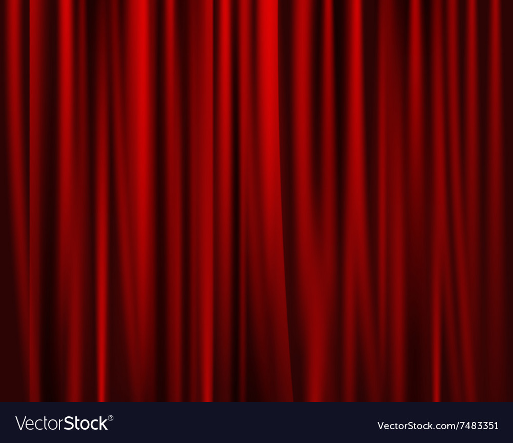 Theatrical Background Drape Royalty Vector Image