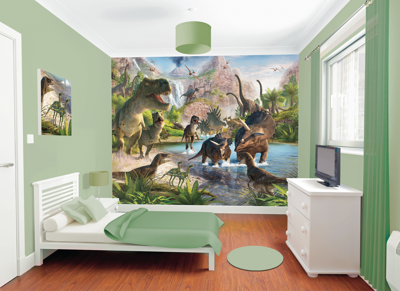 Dinosaur Mural Home Shop Kids Wallpaper Murals Boys