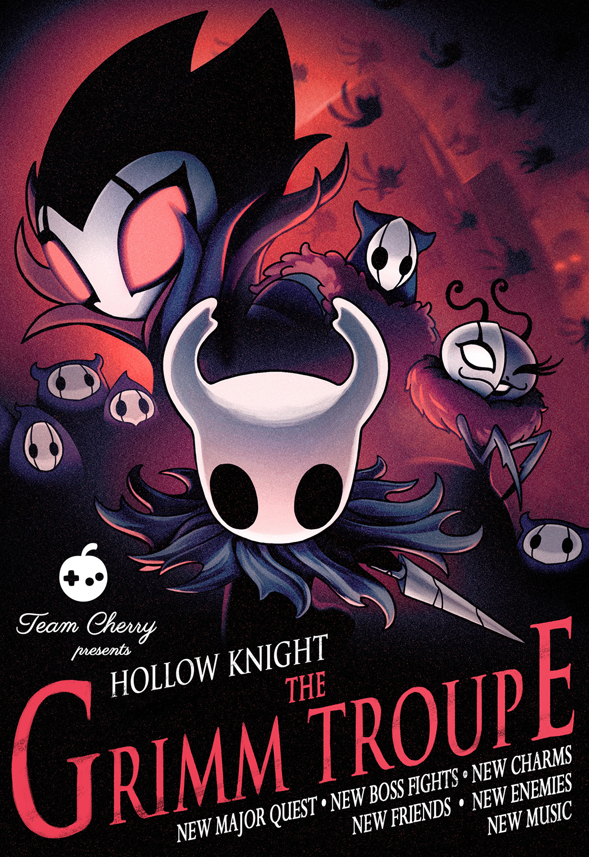 Hollow Knight Hollow Knight Free Content Pack 02 The Grimm Troupe