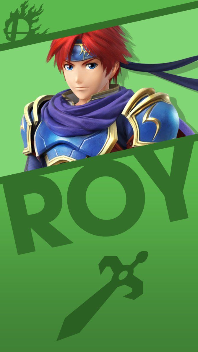 Roy Smash Bros Phone Wallpaper By Mrthatkidalex24
