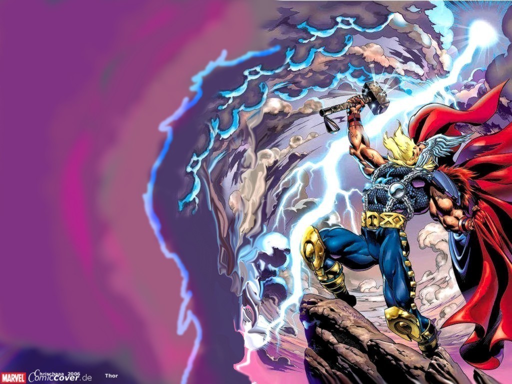 Thor Marvel Wallpaper Ics Mjolnir