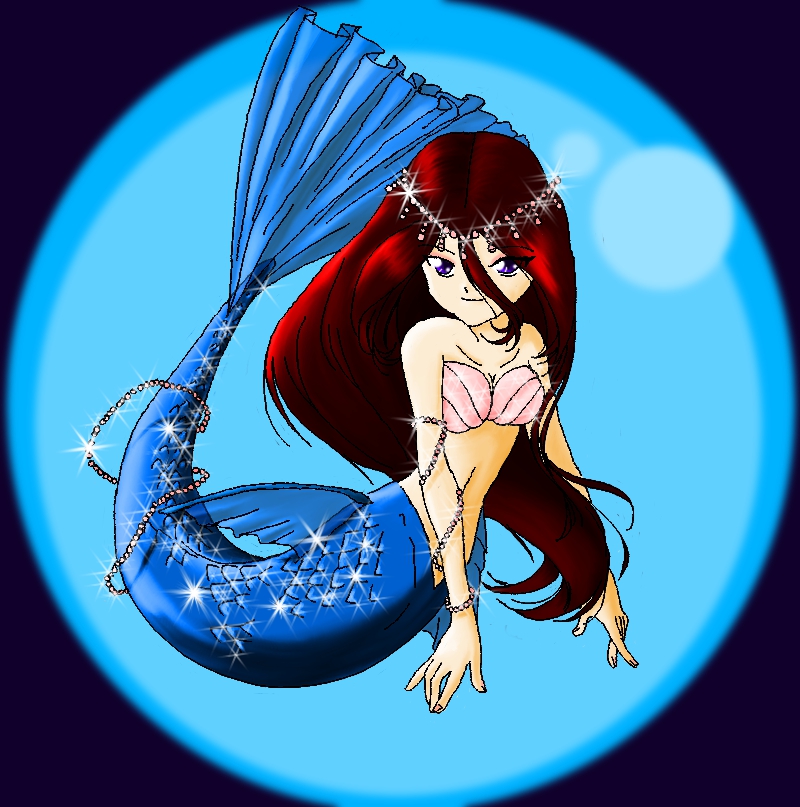 Anime Mermaid Wallpaper By Sekhmeth